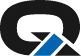 Q icon of QCIFY logo in black and blue